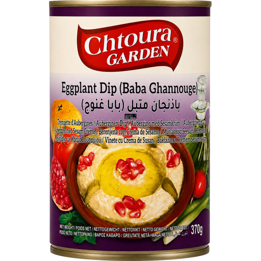 Chtoura Garden - Auberginen Dip (Baba Ghannouge) 370g