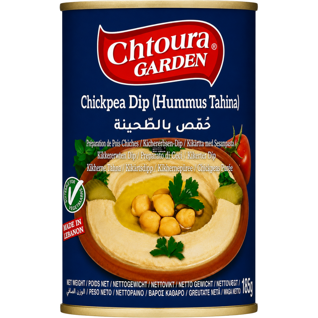 Chtoura Garden - Kichererbsen Püree mit Sesam Paste 185g