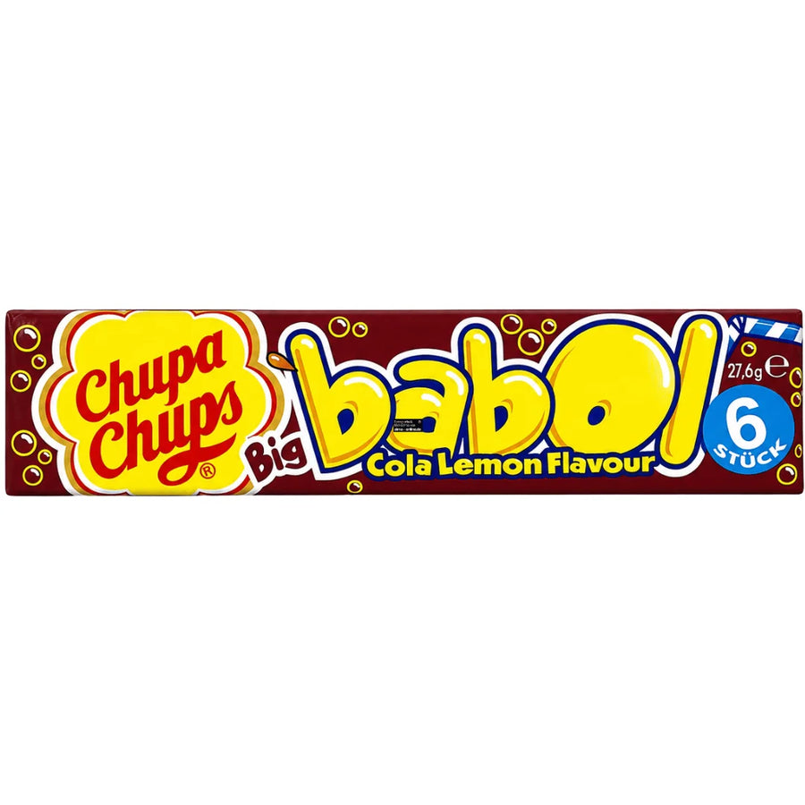 Chupa Chups - Big Babol Cola Lemon Kaugummi
