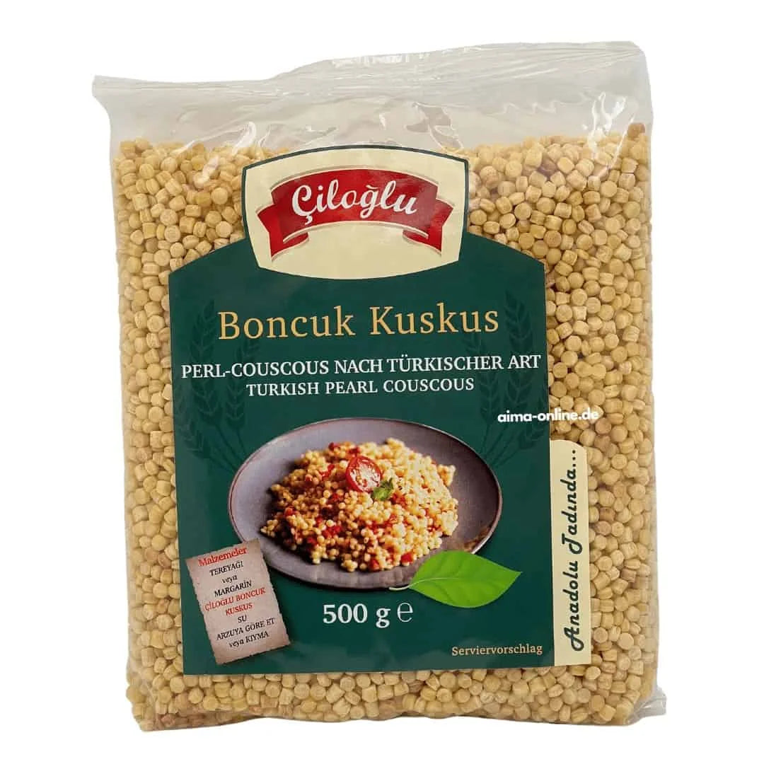 Çiloğlu Boncuk Kuşkus Kuskus Erişte 500gr