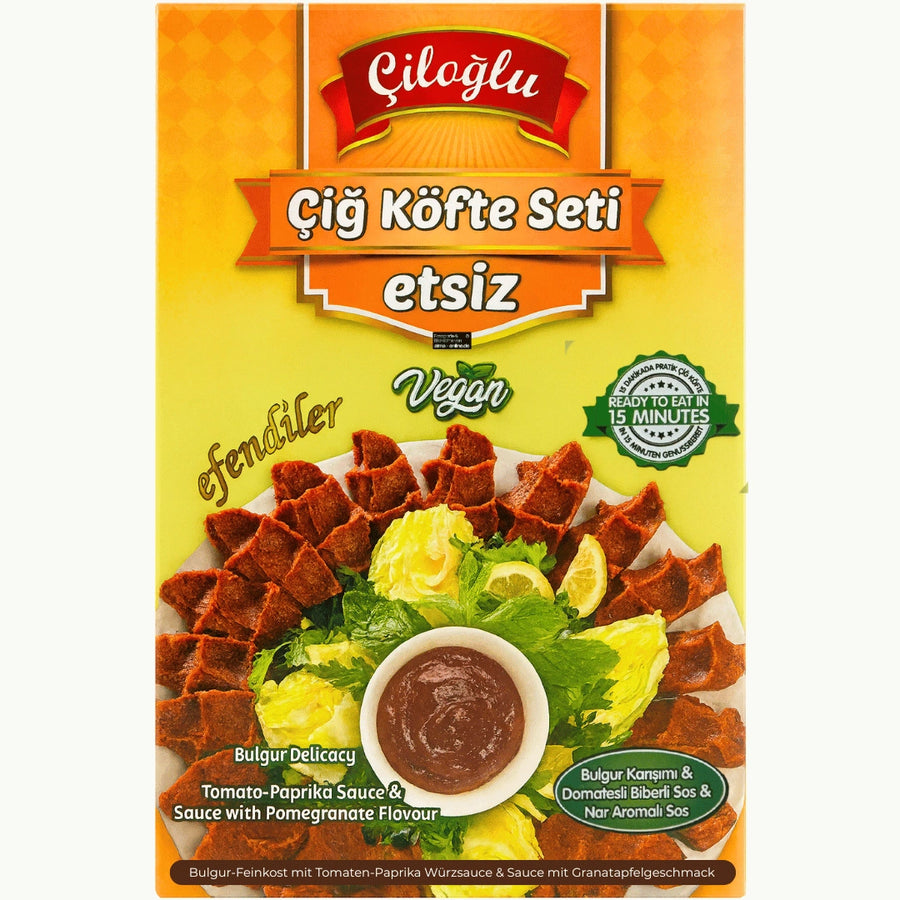Ciloglu Etsiz Cig Köfte Seti - Cig Köfte Set ohne Fleisch 500g