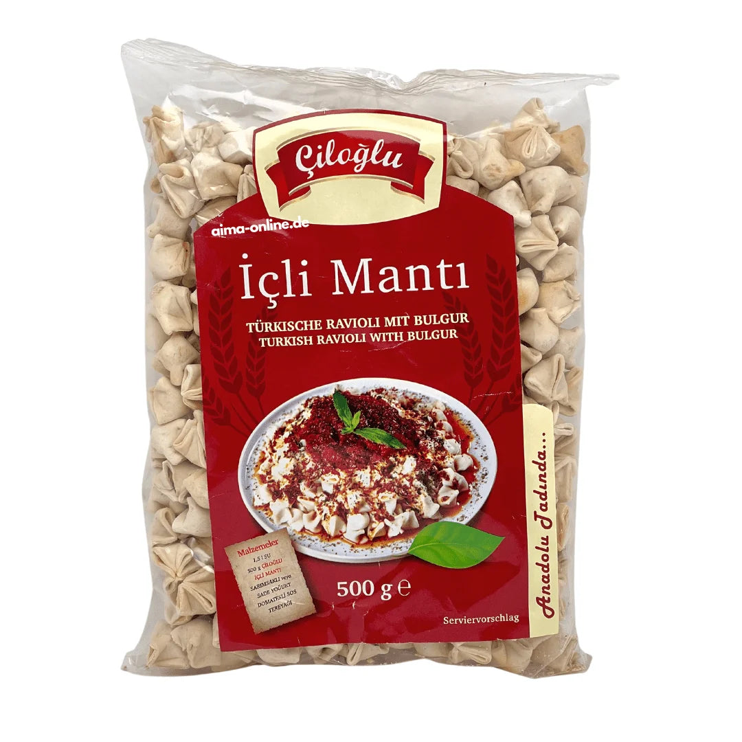 Ciloglu Icli Manti Türkische Ravioli mit Bulgur 500g