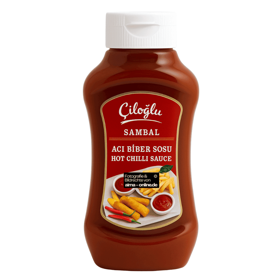 Ciloglu - Sambal Scharfe Chili Soße, Aci Biber Sosu 500g