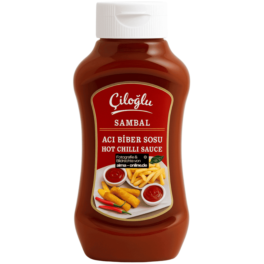 Ciloglu - Sambal Scharfe Chili Soße, Aci Biber Sosu 500g
