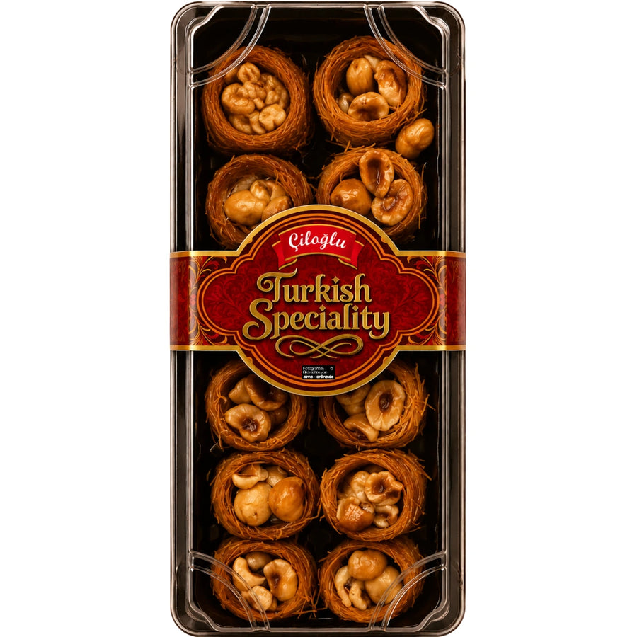 Çiloğlu - Türkische Kadayif-Nestchen mit Haselnüssen (Bülbül Yuvası) 150 g