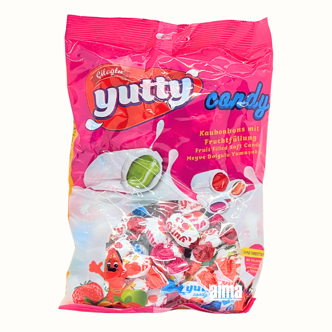 Ciloglu  Yutty Candy Kaubonbons mit Fruchtfüllung 400g