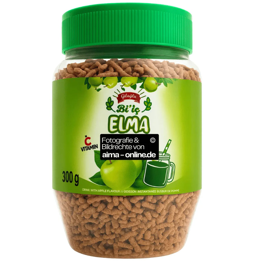 Ciloglu- Instant Getränkegranulat Mit Apfelgeschmack, Elma Aromalı Granül içecek