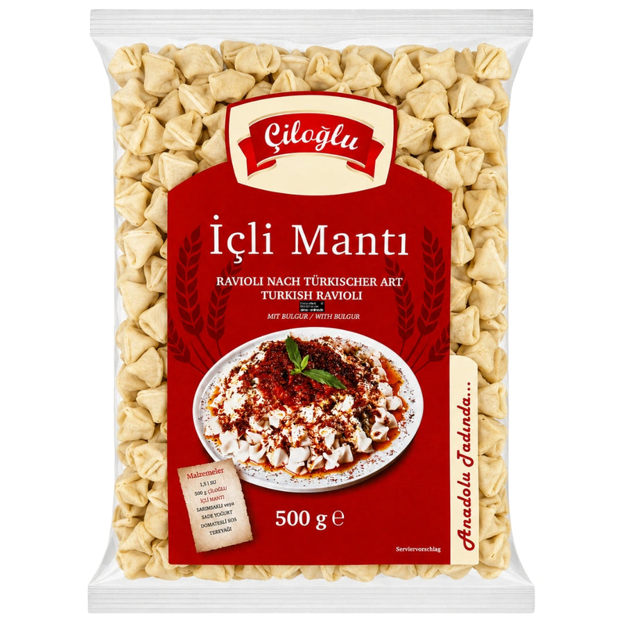 Ciloglu - Türkische Ravioli mit Bulgur, Icli Manti 500g