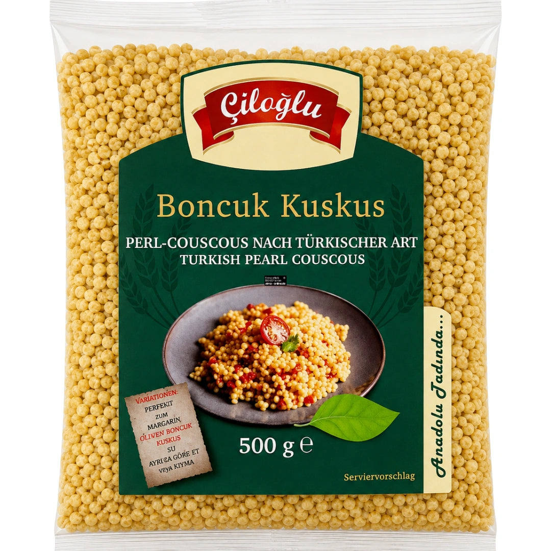 Ciloglu Boncuk Kuskus Couscous Nudeln 500g