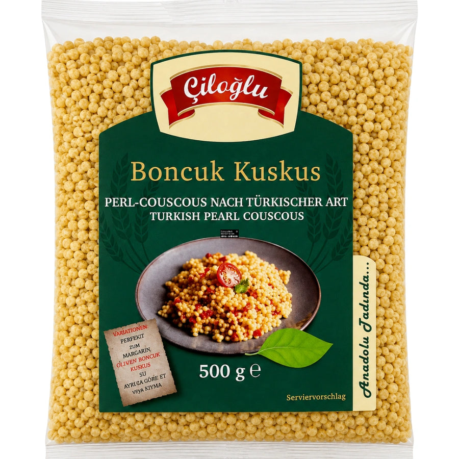 Ciloglu Boncuk Kuskus Couscous Nudeln 500g