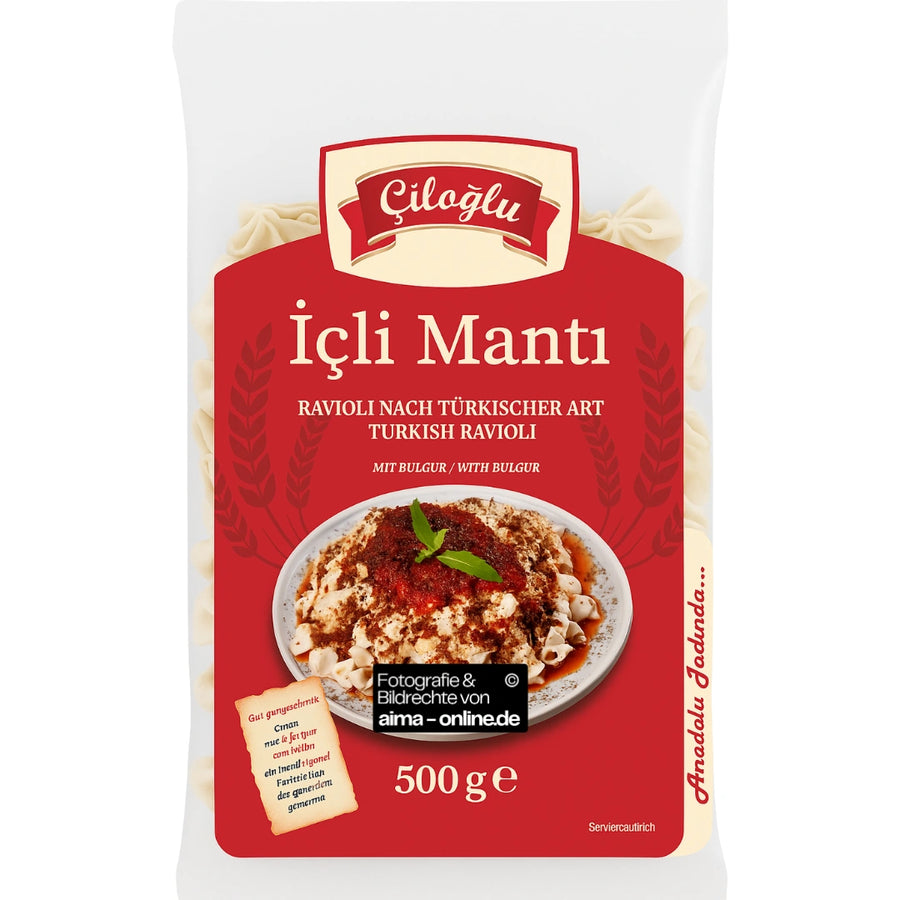 Ciloglu - Türkische Ravioli mita Bulgur, Icli Manti 500g
