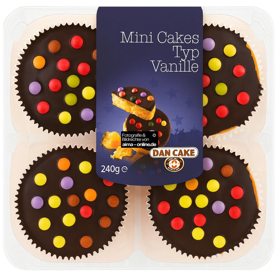 Dan Cake - mini cakes typ Vanille 240g