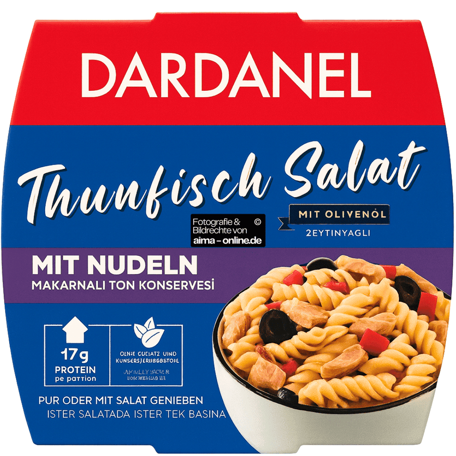 Dardanel - Thunfisch Salat mit Nudeln und Olivenöl 160g