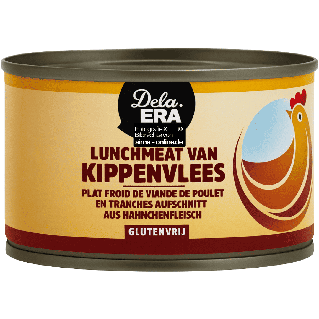 Dela Tera - Lunchmeat van Kippenvlees, Mittagsfleisch aus Hühnerfleisch 150g