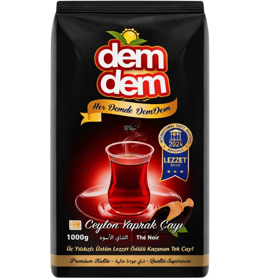 Dem Dem - Schwarzer Tee, Ceylon Yaprak Çay 1000g