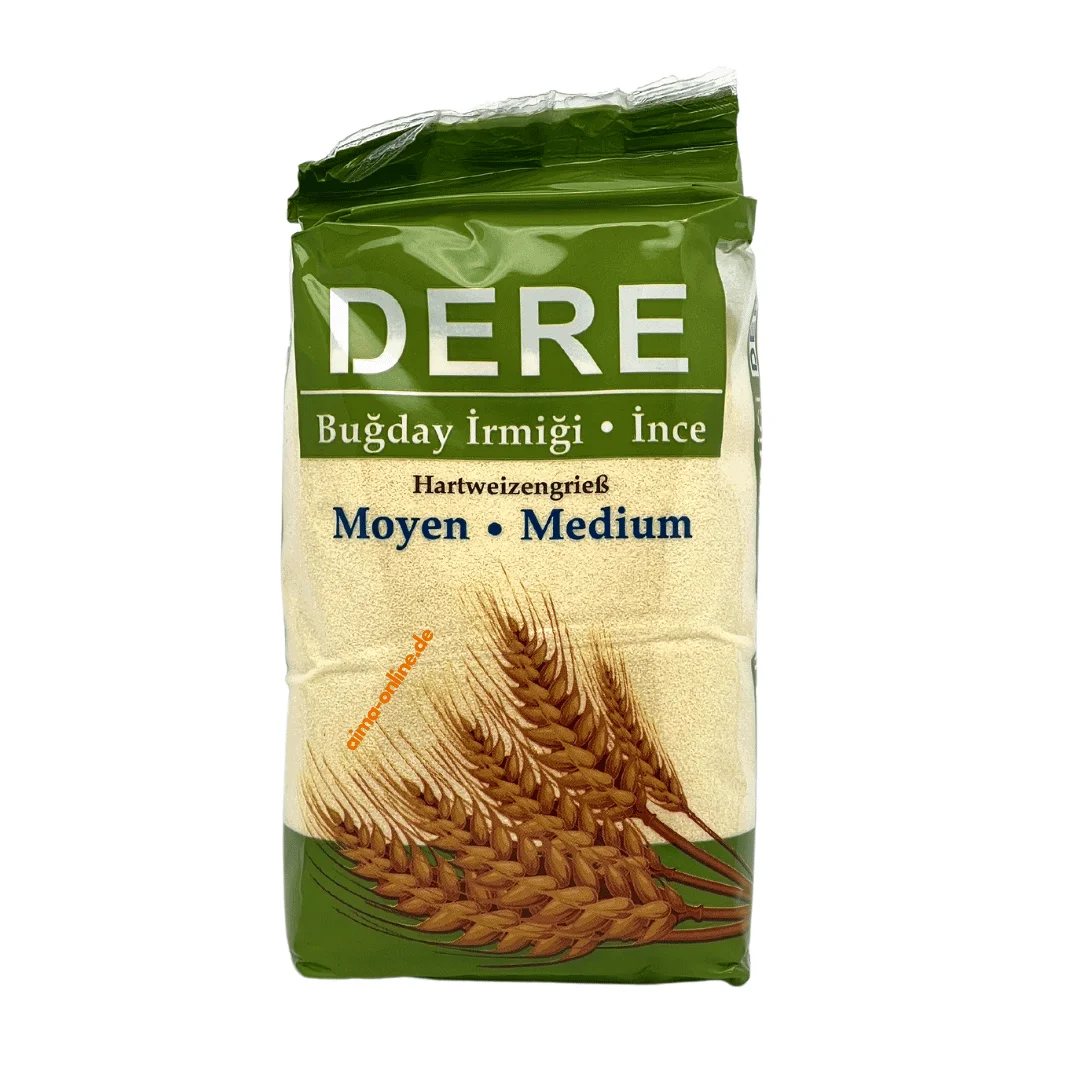 Dere durum buğdayı irmiği orta 1000g