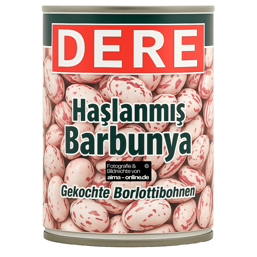 Dere - Gekochte Borlottibohnen, Haslanmis Barbunya 400g