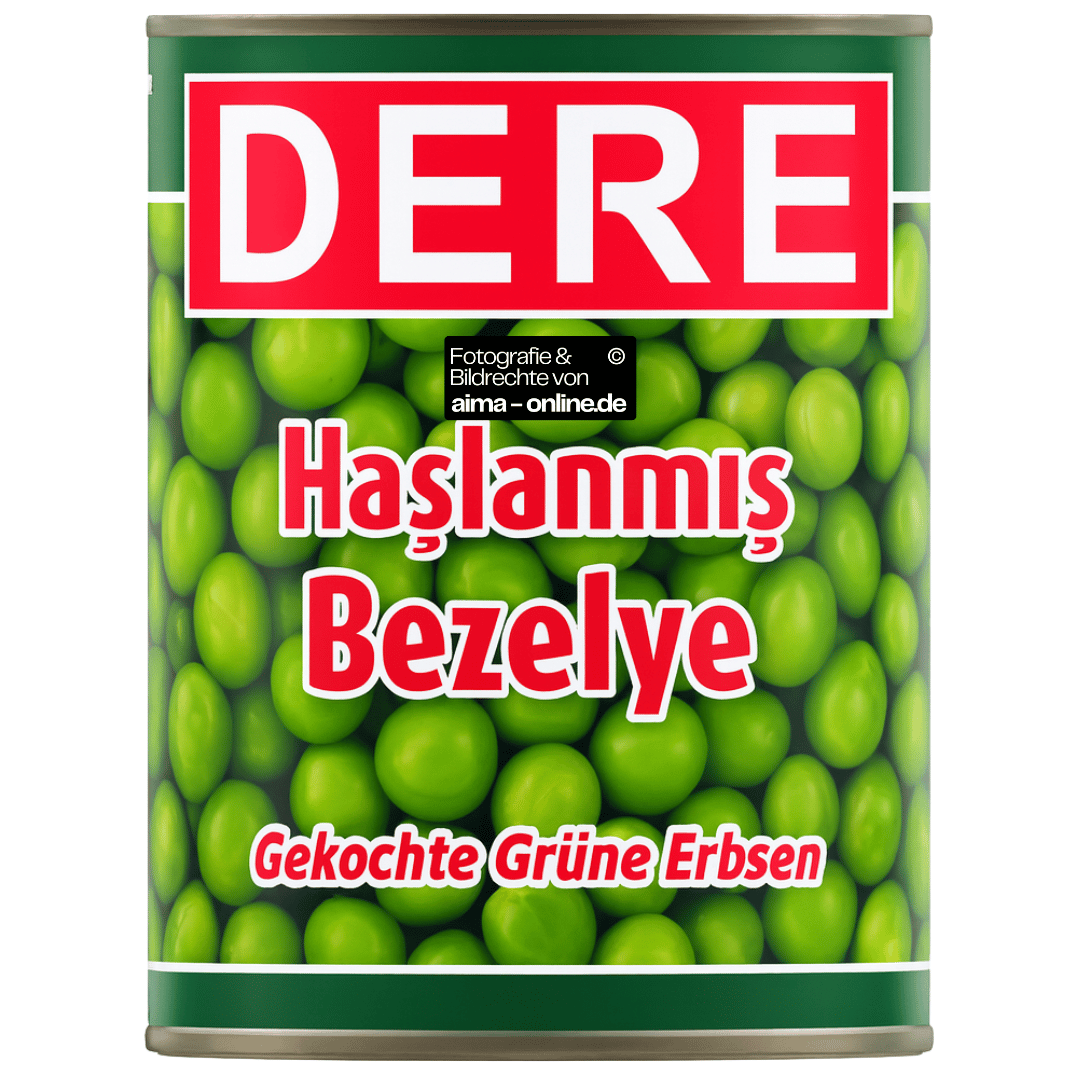 Dere - Junge Erbsen, Haslanmis Bezelye 400g