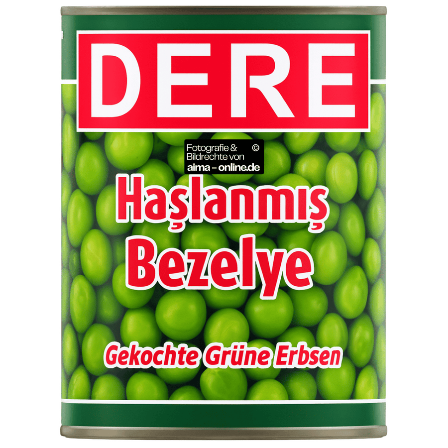 Dere - Junge Erbsen, Haslanmis Bezelye 400g