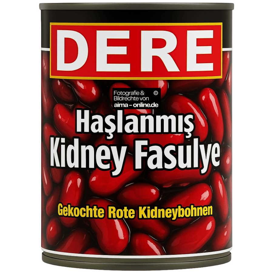 Dere - Kidney Bohnen, Haslanmis Kirmizi Fasulye 400g