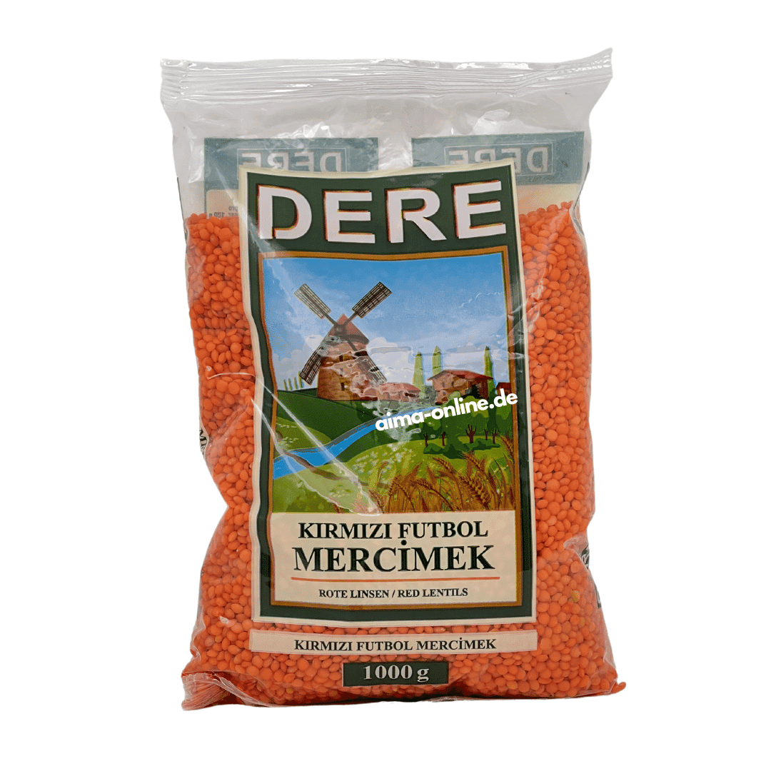 Dere Kırmızı Mercimek - Kırmızı Mercimek 1000gr