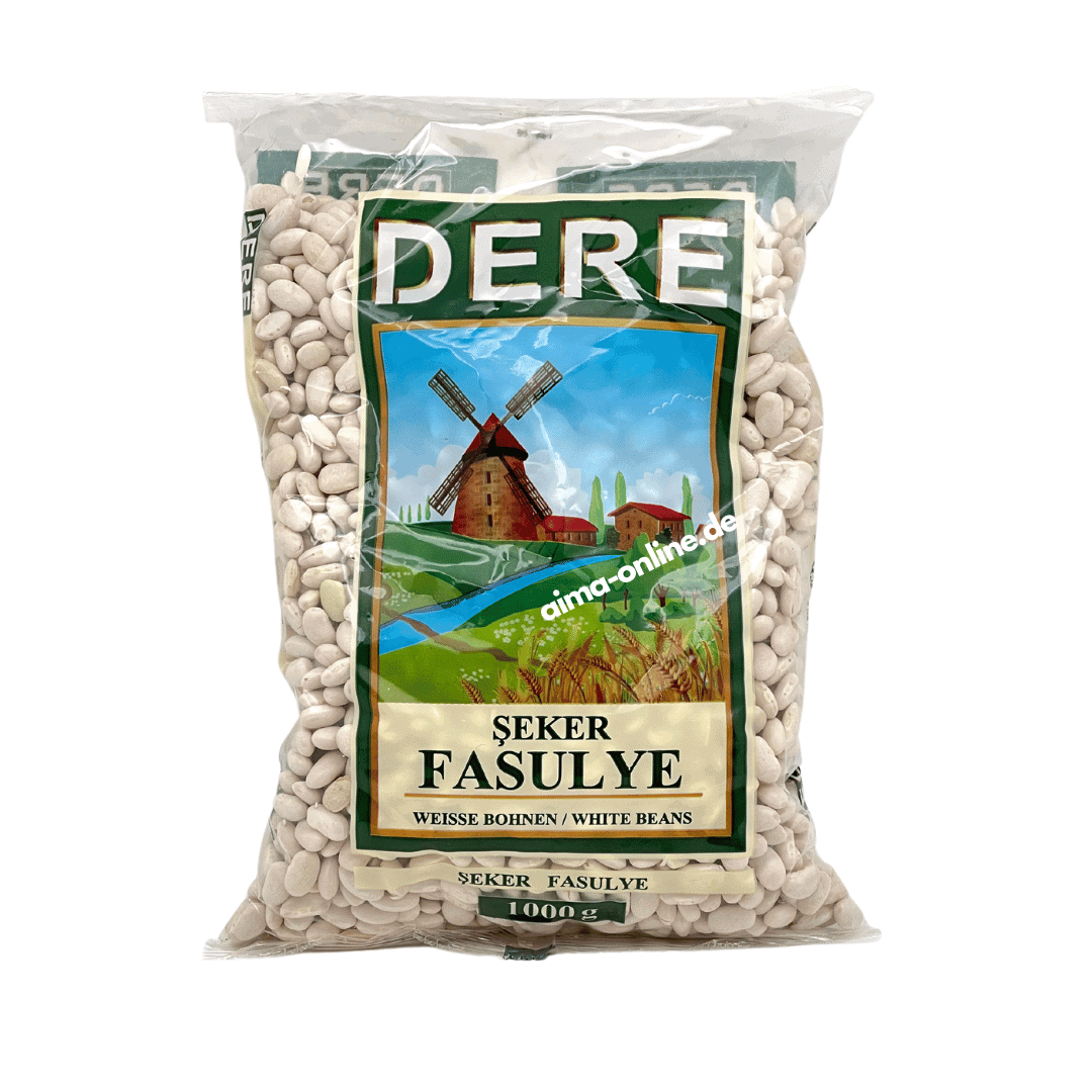 Dere Şeker Fasulye - Beyaz Fasulye 1000gr