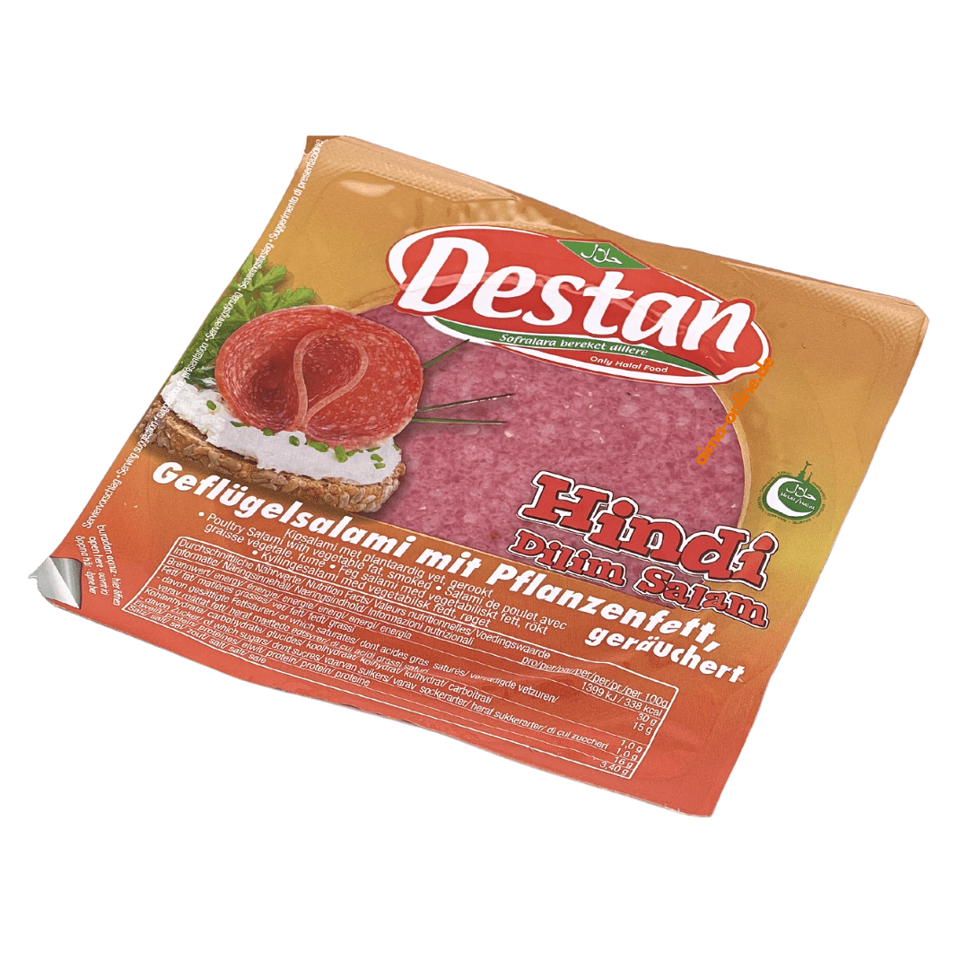 Bitkisel yağlı Destan kanatlı salamı 150gr