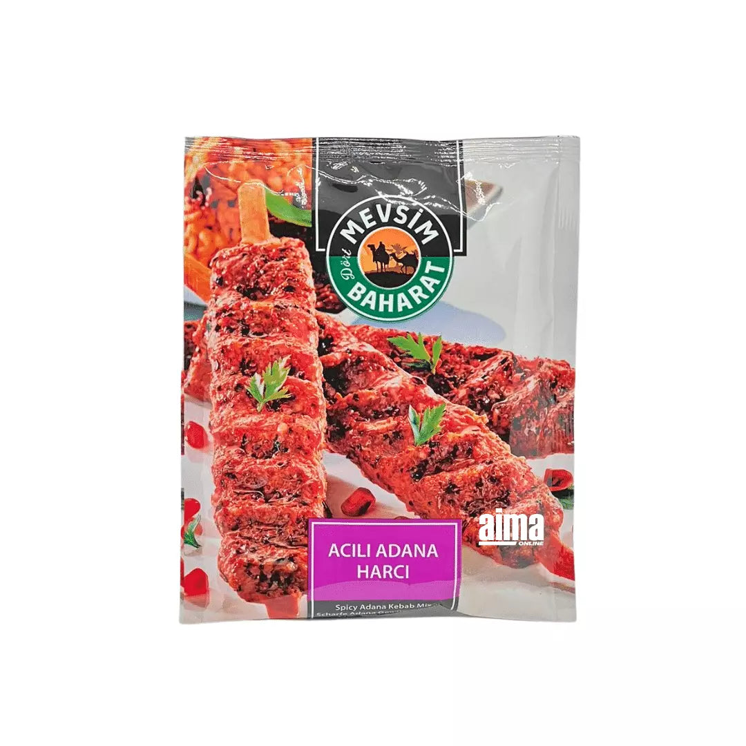 Dört Mevsim Baharat Acili Adana Harci - Würzmischung für Adana Kebab (pikant) 100g