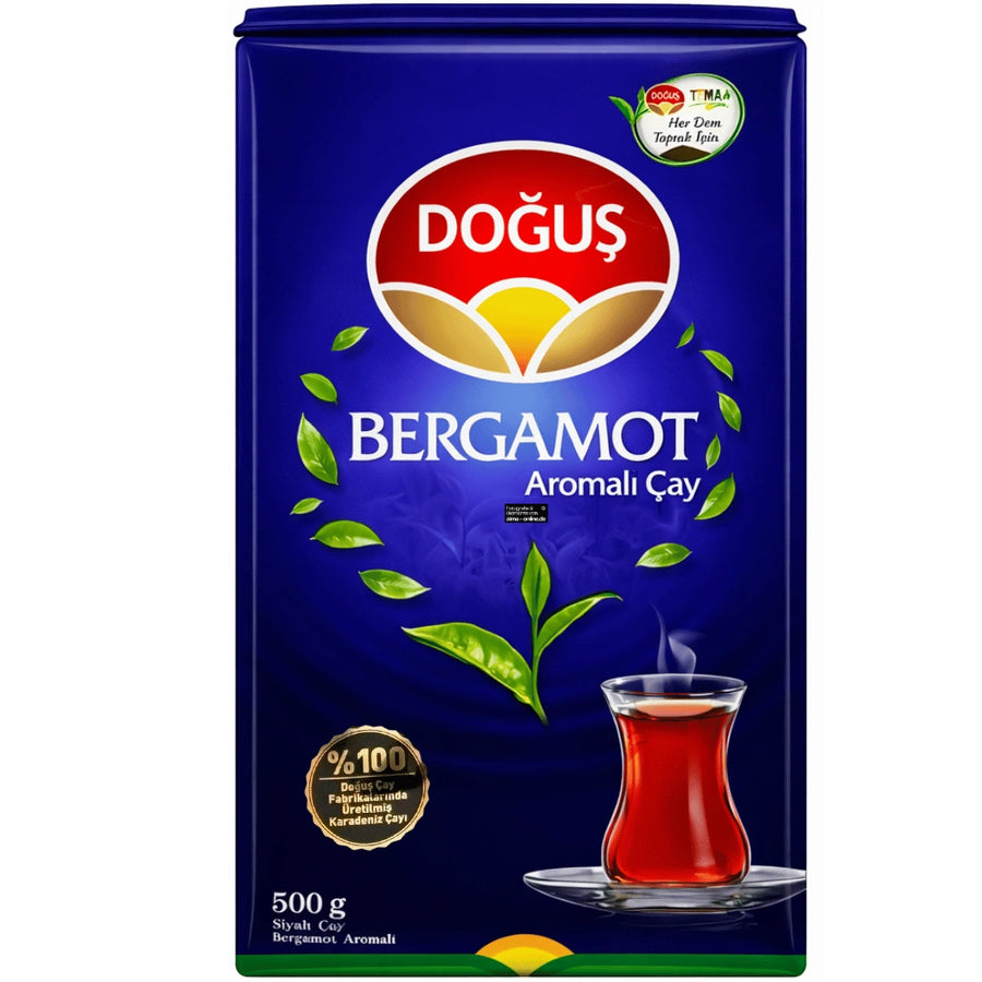 Dogus - Schwarzer Tee mit Bergamotte, Bergamot Aromalı Çay 500g
