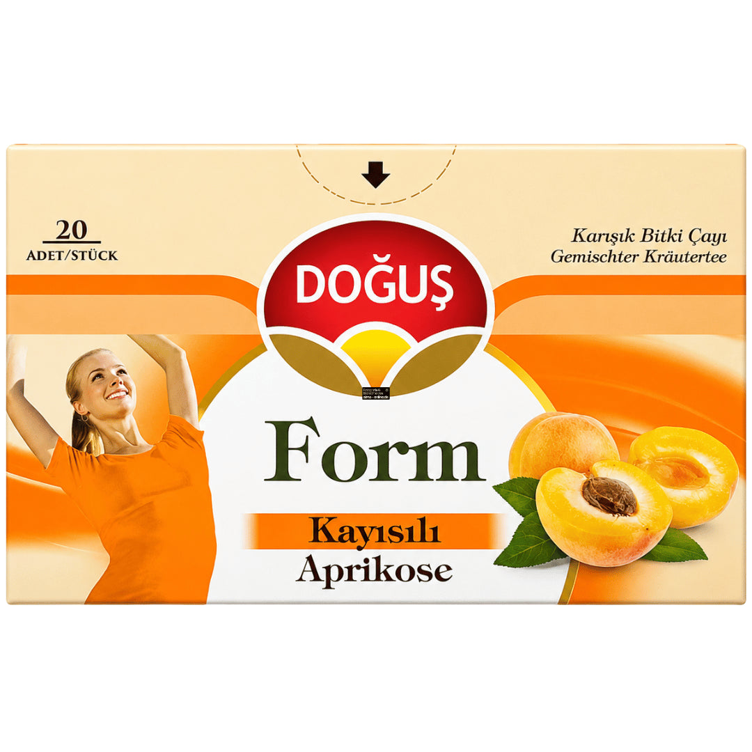 Dogus Form Kayisi - gemischter Kräutertee mit Aprikose 20 Beutel