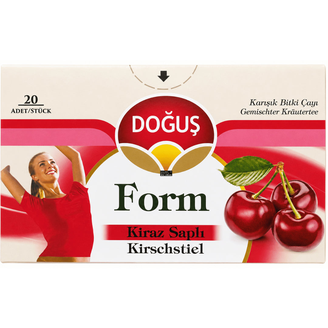 Dogus Form Kiraz Sapli Cay - gemischter Tee mit Kirschstiel 20 Beutel