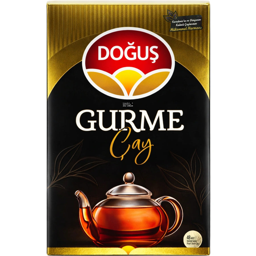 Doğuş Gurme Schwarztee - 48 Demlik-Teebeutel für die Teekanne, 48'li Demlik Poşet Çay