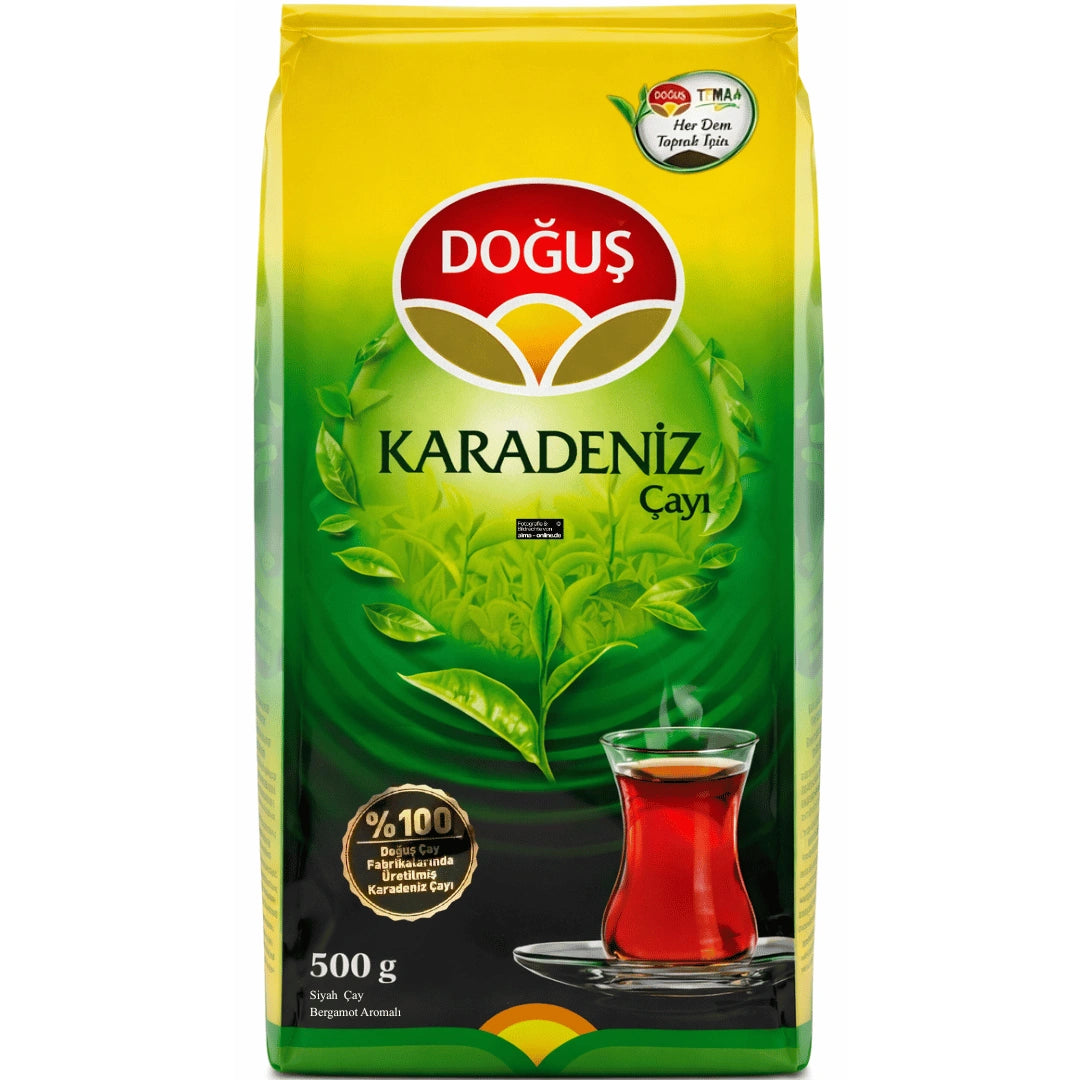 Dogus - Karadeniz Schwarzer loser Tee mit Bergamotte (Karadeniz Çayı) 500g