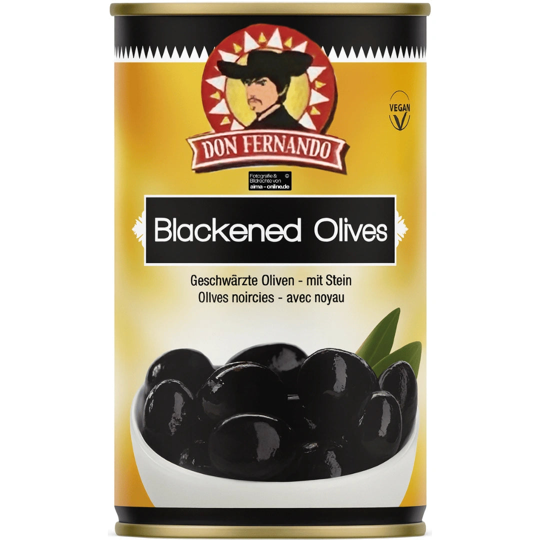 Don Fernando - Sıyah Zeytin, Geschwärzte Oliven 350g