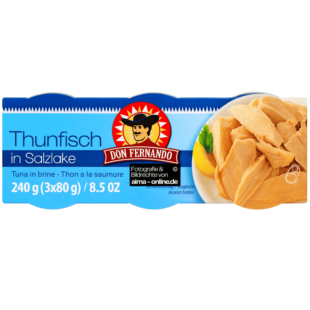 Don Fernando - Thunfisch in Salzlake 3x80g