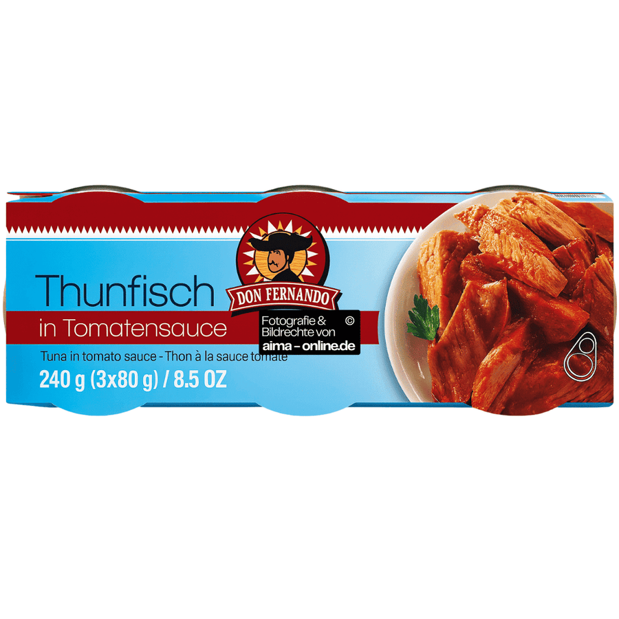 Don Fernando - Thunfisch in Tomatensauce 3x80g