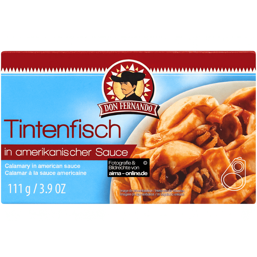Don Fernando - Tintenfisch in Amerikanischer Sauce 111g