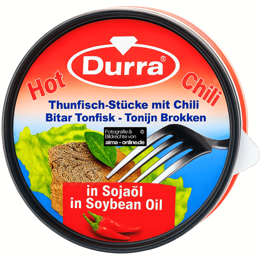 Durra - Thunfisch Stücke mit Chili 160g