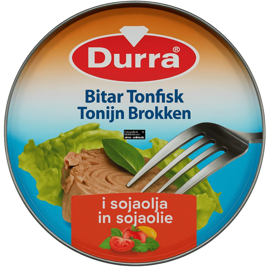 Durra - Thunfisch Stücke in Sojaöl 160g