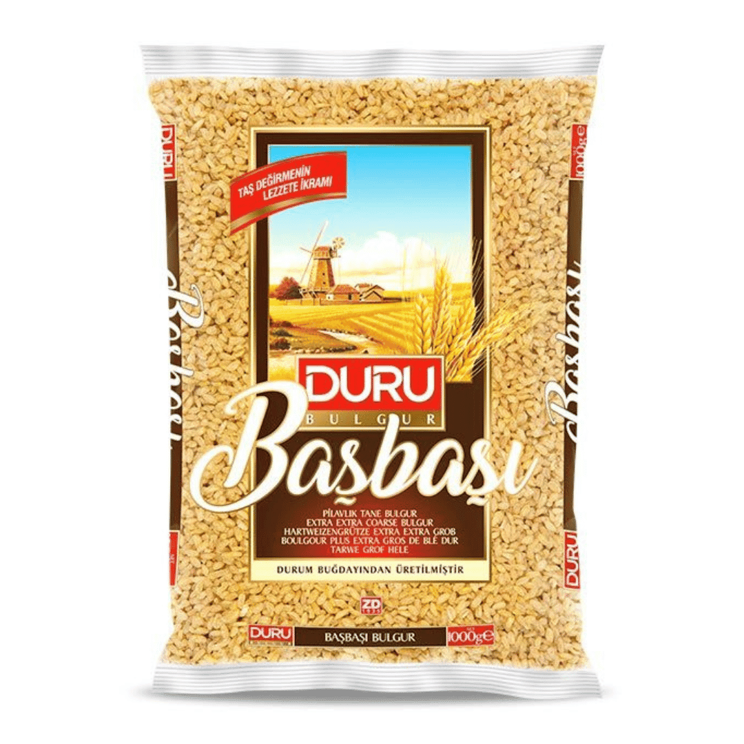 Duru Başbaşı Bulgur - makarnalık buğday kabuğu çıkarılmış tane ekstra ekstra iri 1000g