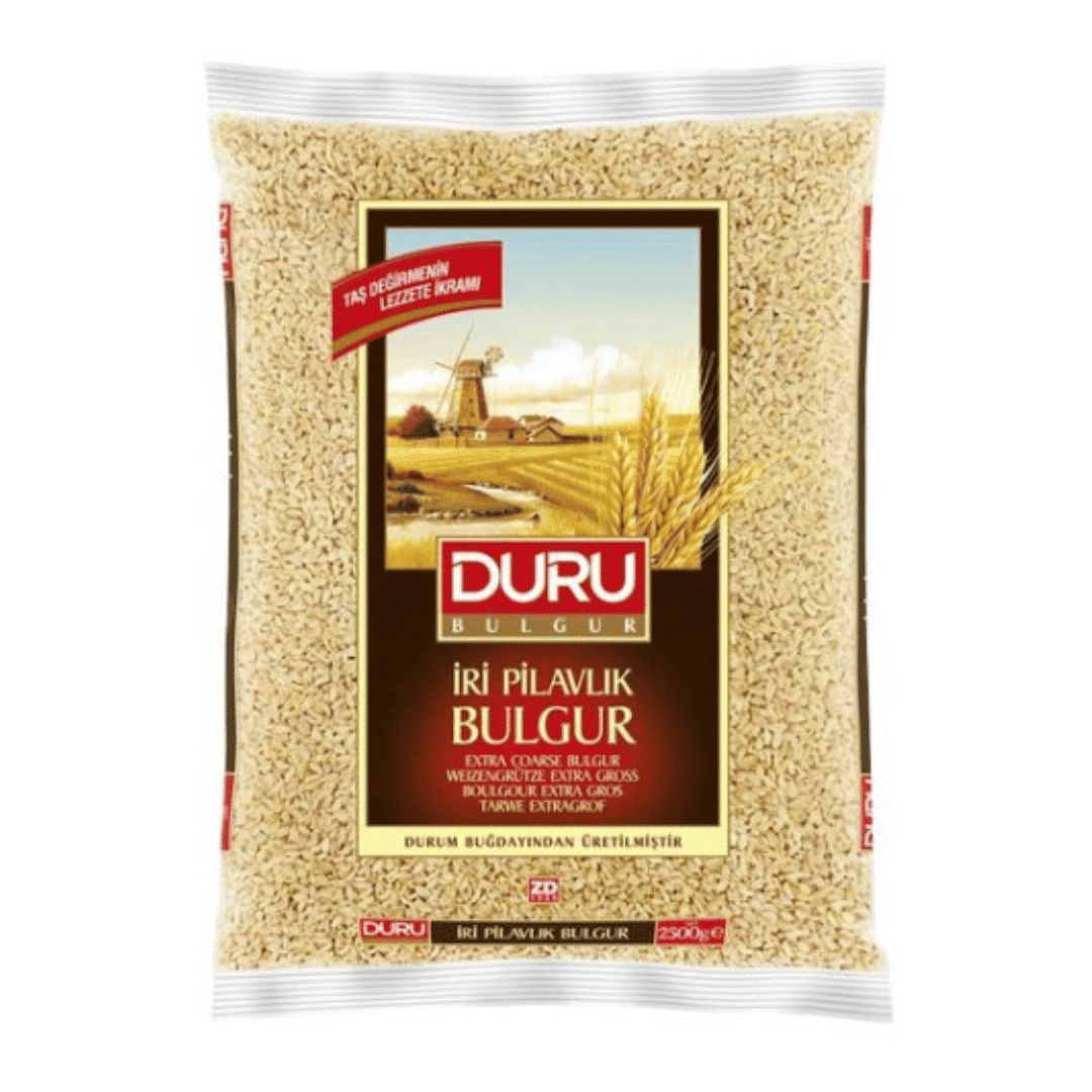 Duru Iri Pilavlik Bulgur – Weizengrütze mittelgroß 2000g