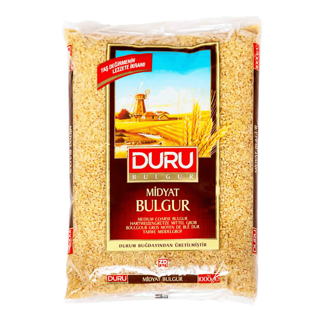 Duru Midyat Bulgur - makarnalık buğday kabuğu çıkarılmış tane orta iri 1000gr