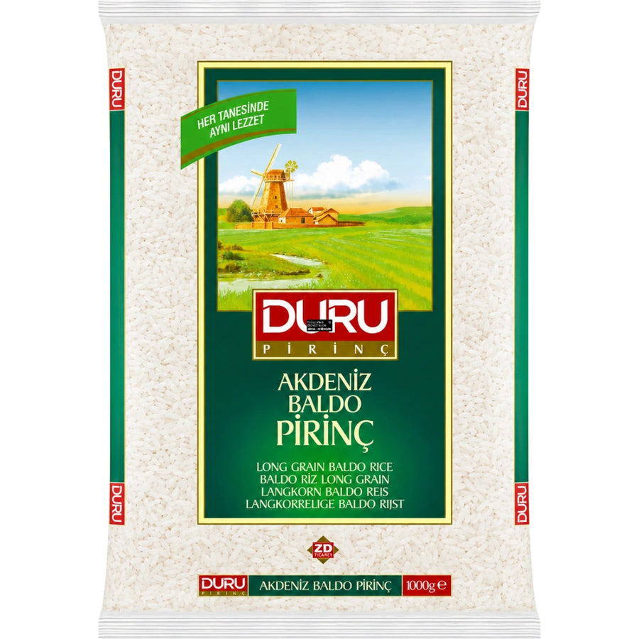 
Duru Akdeniz Baldo Pirinc - Langkorn Baldo Reis 1000g
