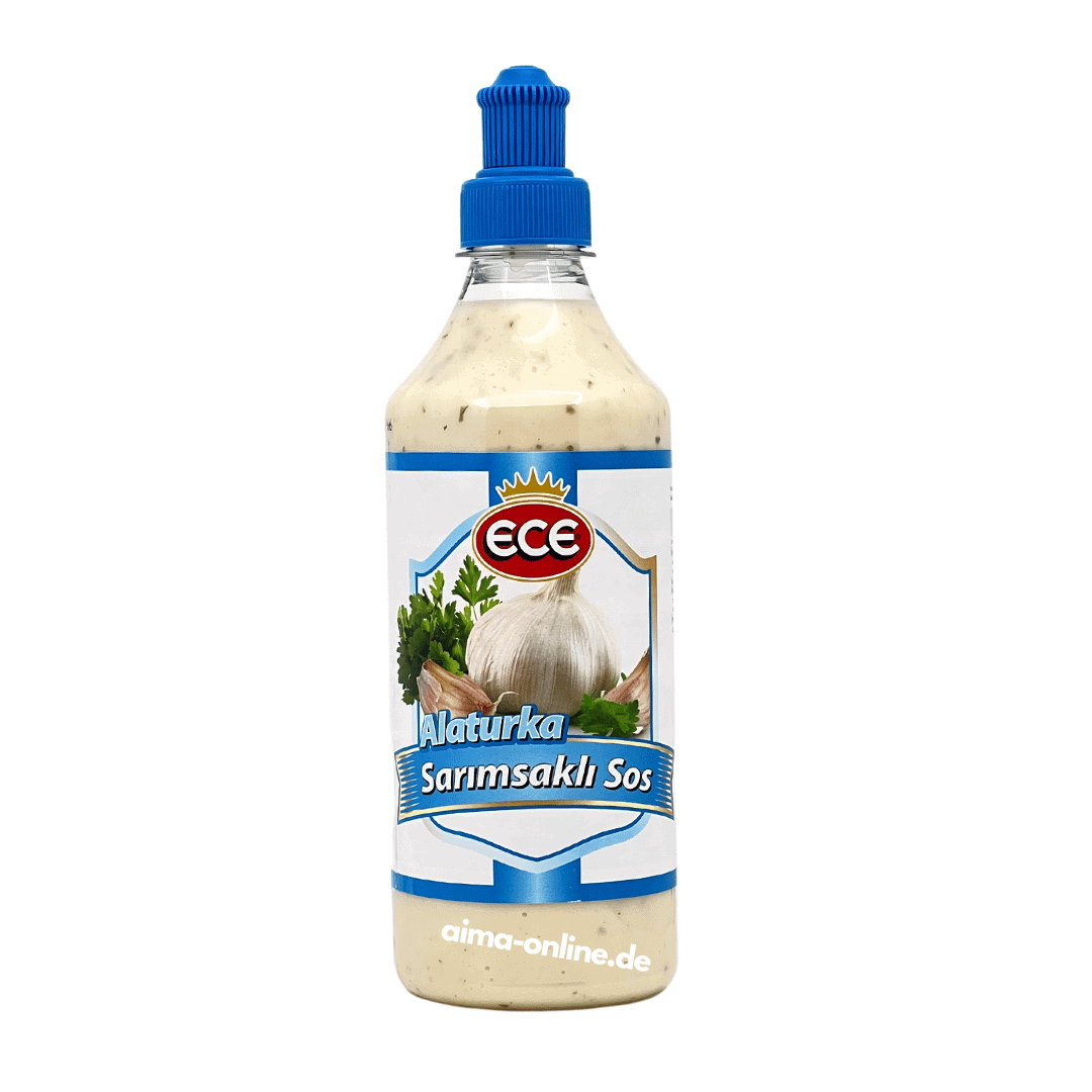 Ece Alaturka Sarımsaklı Sos - Sarımsak Sosu 500ml