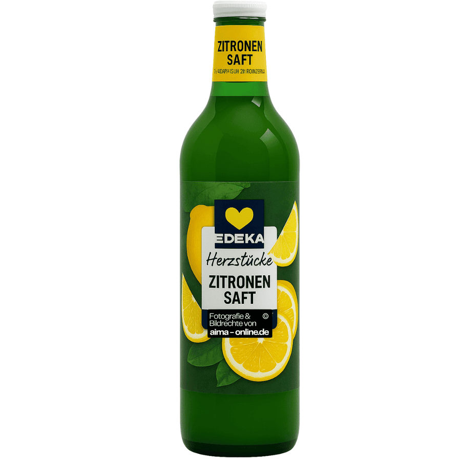 Edeka - Herzstücke Zitronen Saft 0,75L