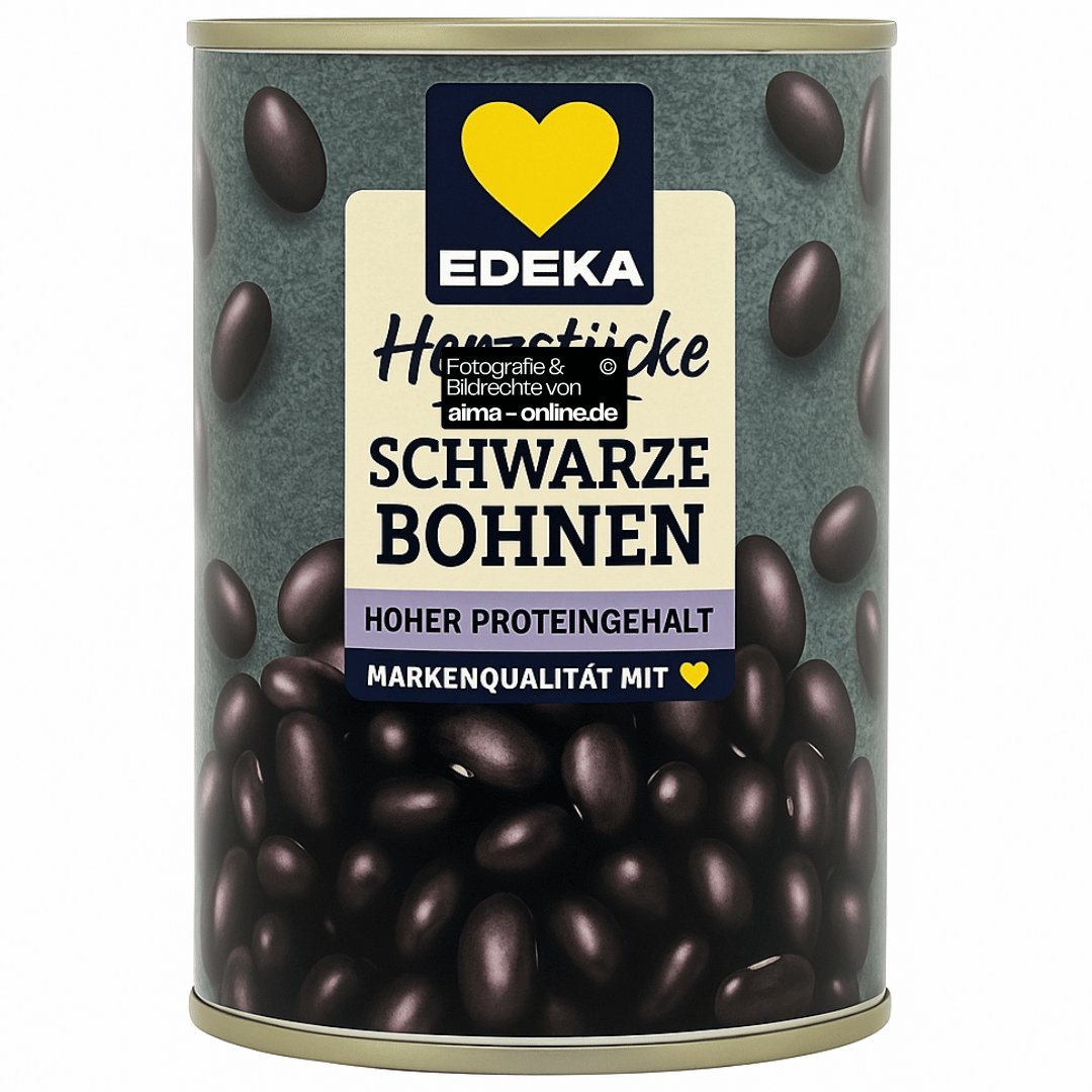 Edeka - Schwarze Bohnen 400g