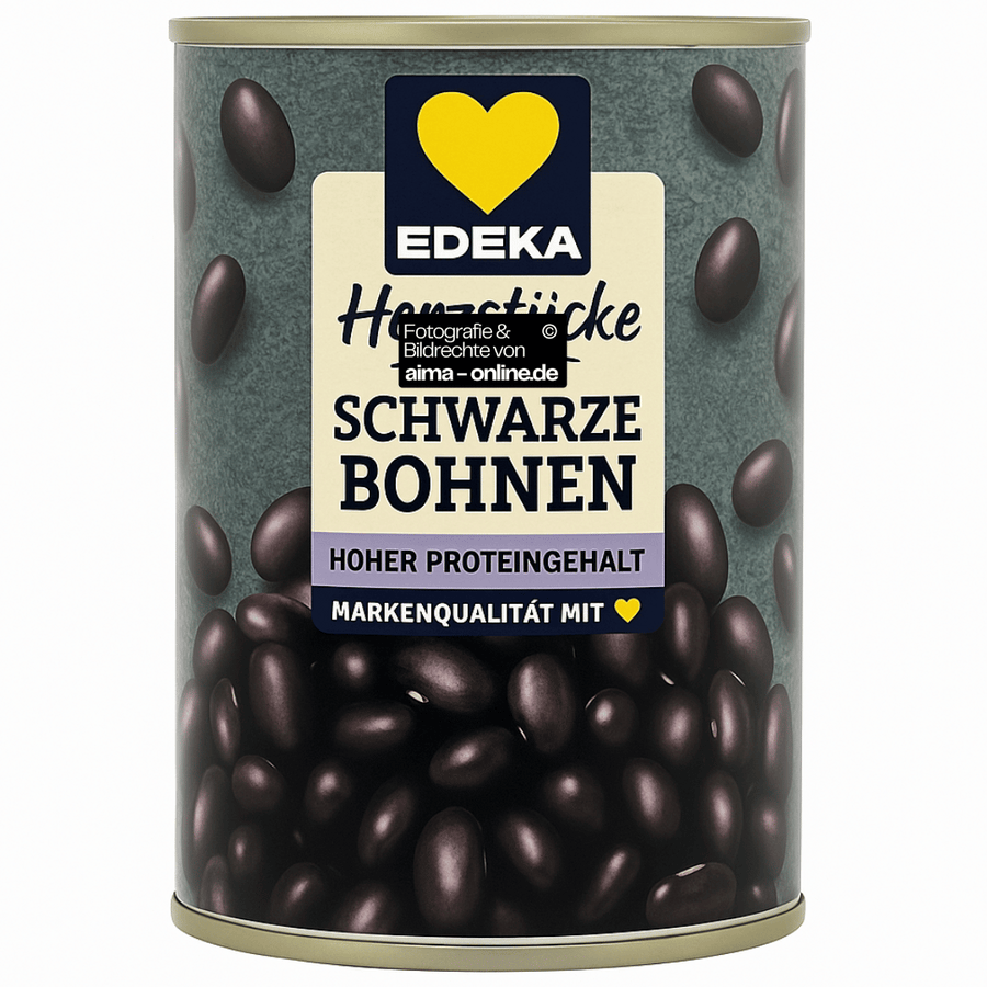 Edeka - Schwarze Bohnen 400g