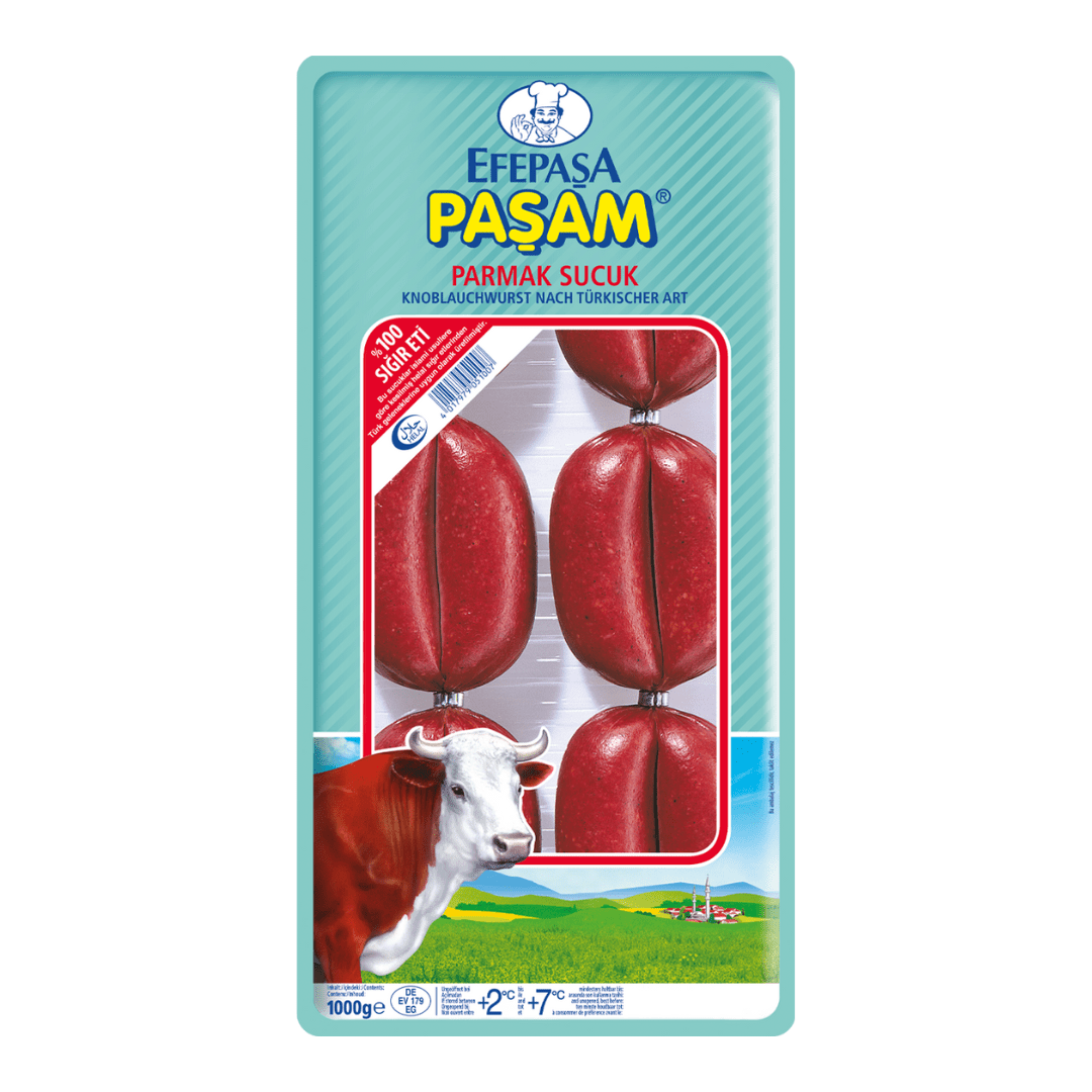 Efepasa Pasam Parmak Sucuk Sarımsak Sosis 1000gr