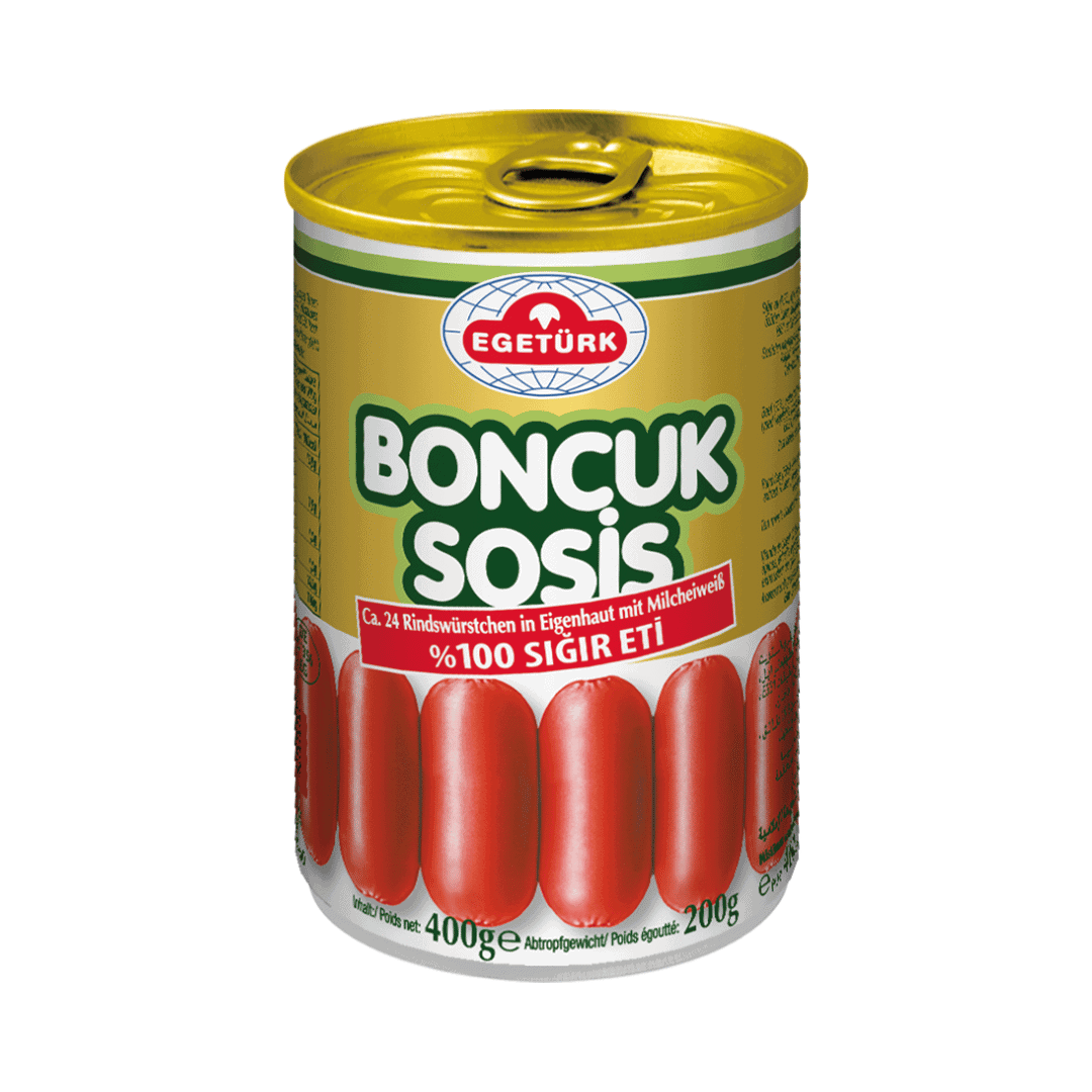 Egetürk Boncuk Sosis - Dana Sosis 200gr