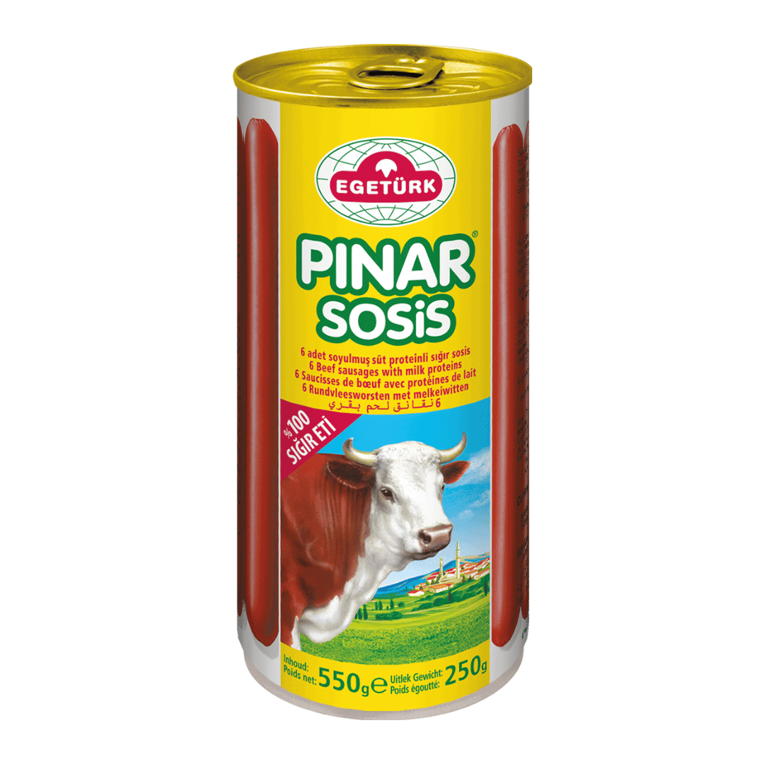 Egetürk Pınar Sosis - Dana Sosis 250gr 